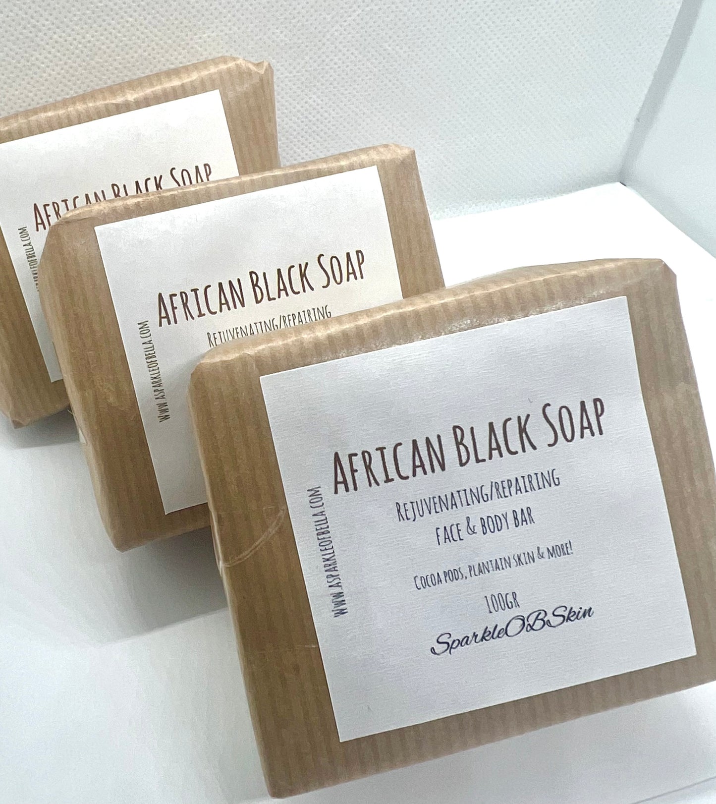 African Black Soap Bar
