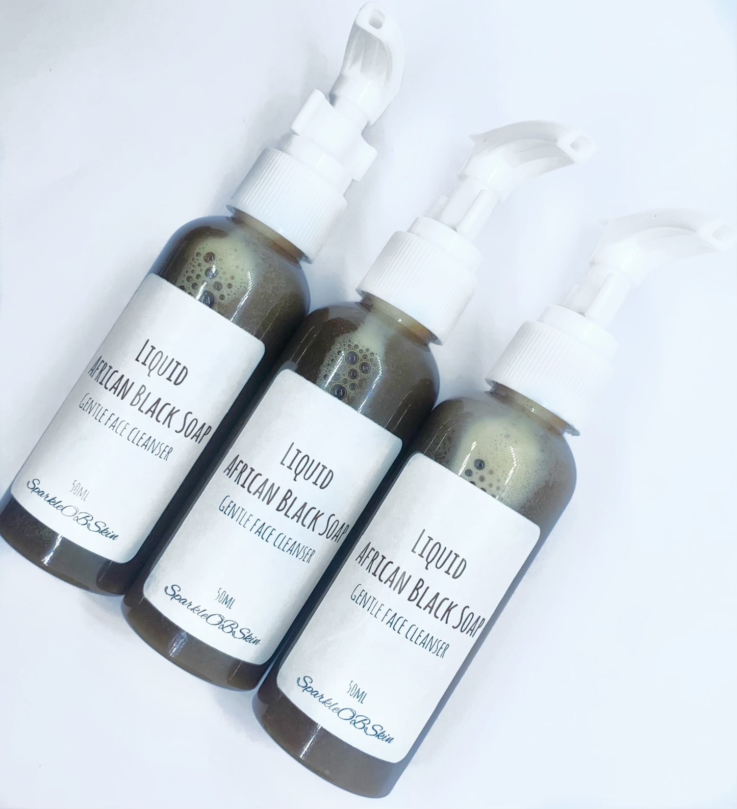 Liquid African Black Soap - Face Cleanser